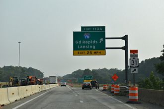 US 31 south at I-96/US 31 Business - Norton Shores, MI