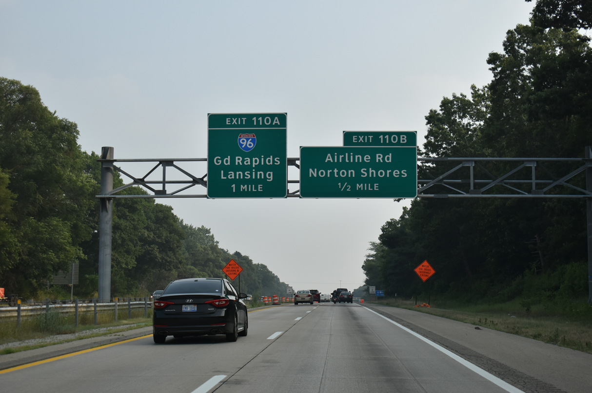US 31 south at I-96/US 31 Business - Norton Shores, MI