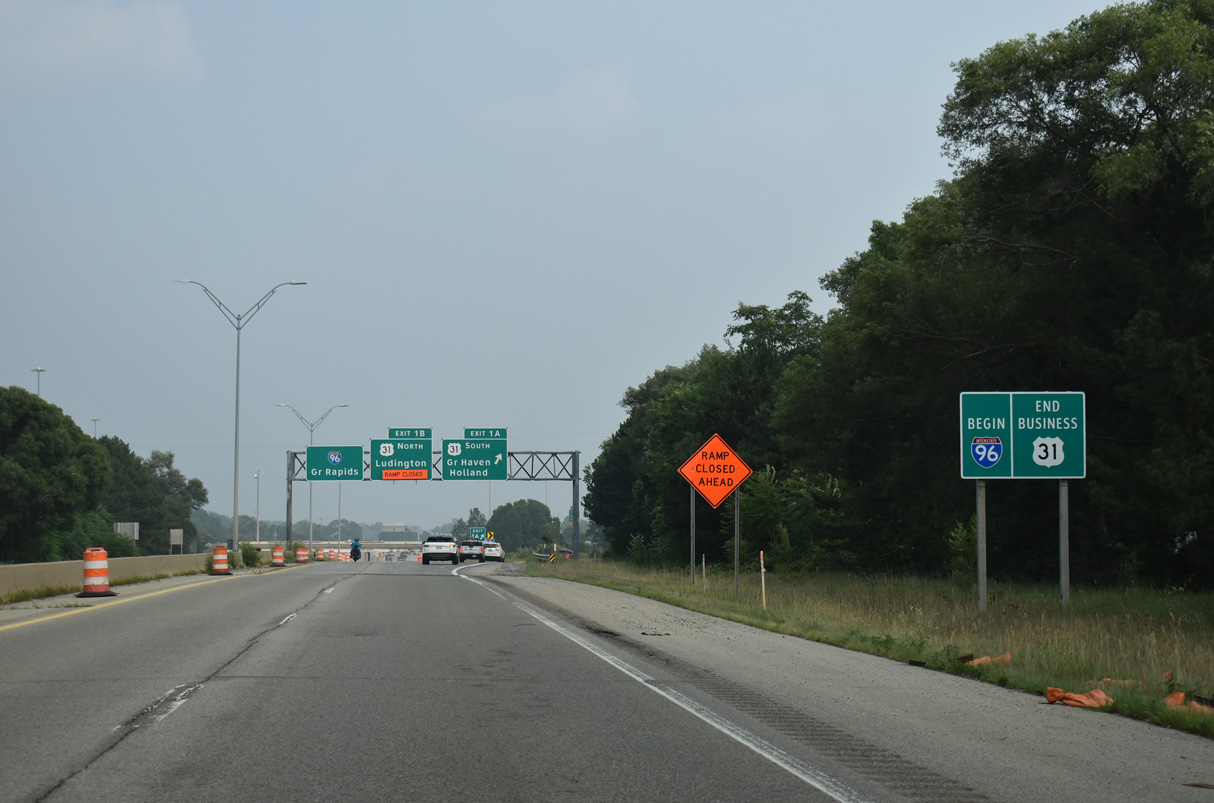 Interstate 96 East Begins