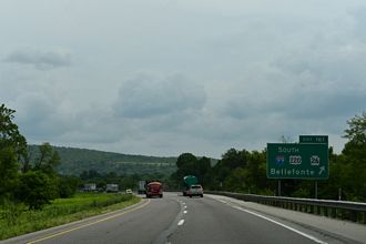 I-80 East at Interstate 99 South to Bellefonte, PA
