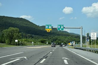 I-99/US 220 North at Interstate 80