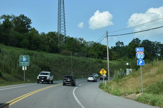 PA 26 North at Interstate 80 West