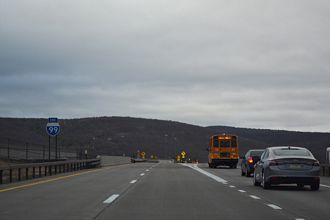 I-99 north end shield.