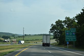 I-99/US 220 south at US 220 Business - Bedford Twp, PA