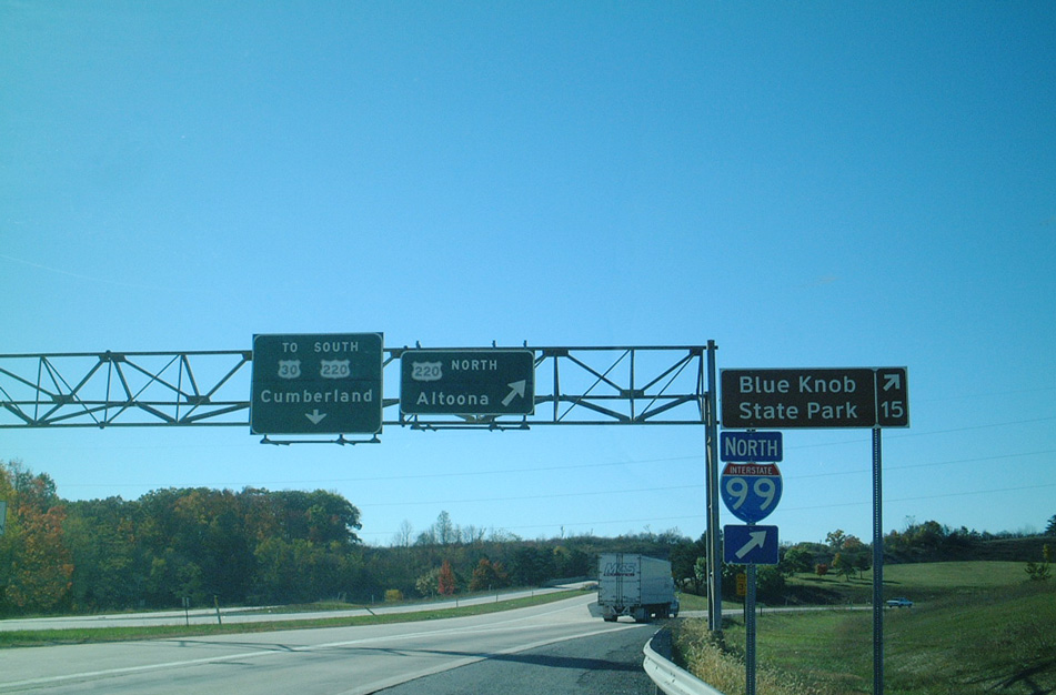 US 220 Business at I-99/US 220 - 2001