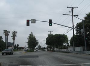 Studebaker Rd north at I-105 - Norwalk, CA