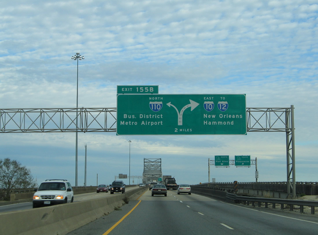 I-10 east at I-110 - 2006