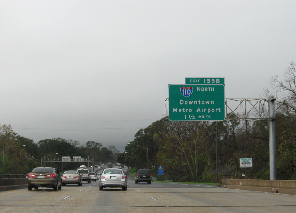 I-10 west at I-110 - 2009