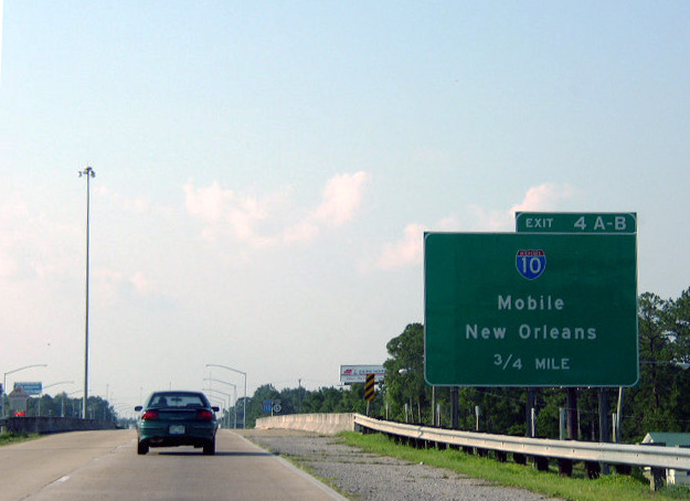 I-110/MS 15 north at I-10 - 2003