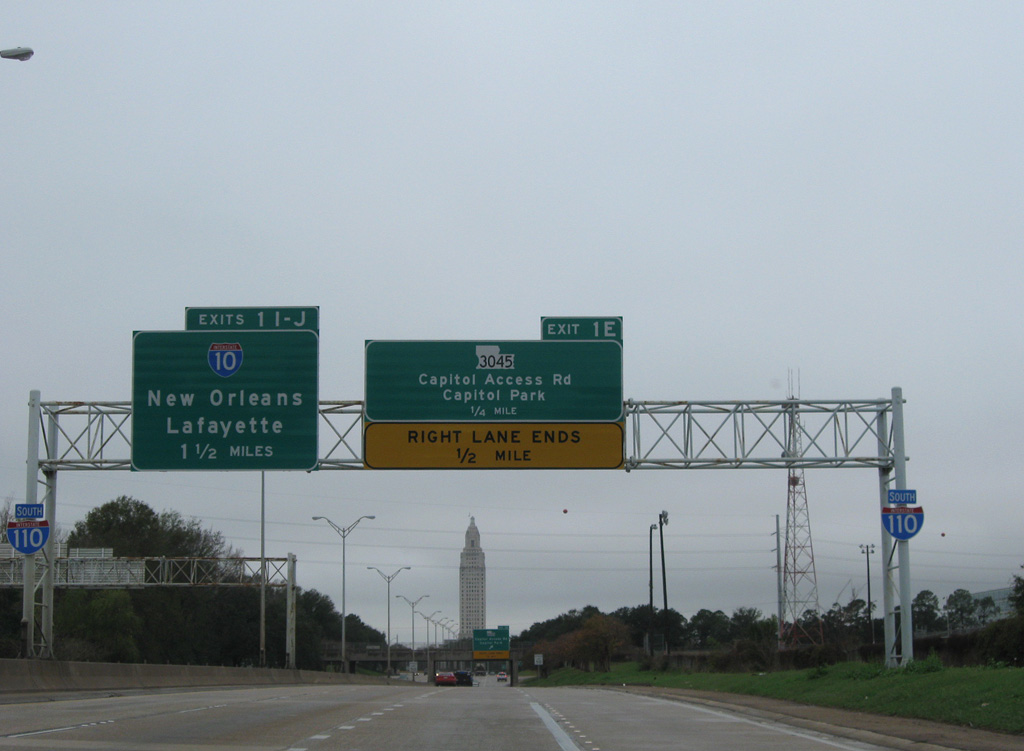 I-110 south at I-10 - 2009