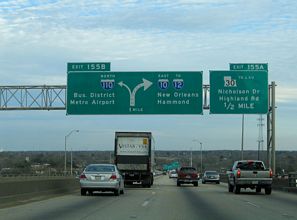 I-10 east at I-110 - 2006