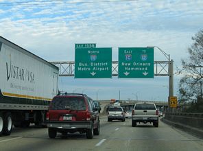 I-10 east at I-110 - 2006