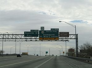 IH 10/US 180 east at IH 110/US 54 - 2006