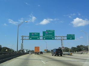 I-10 west at I-110 - 2003