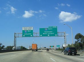I-10 west at I-110 - 2003