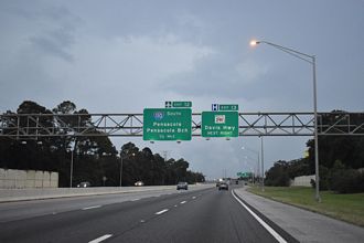 I-10 west at I-110 - Ferry Pass, FL