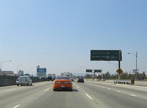I-10 west at I-110/SR 100 - 2004