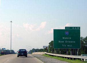 I-110/MS 15 north at I-10 - 2003