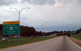 I-110 north at US 61 - 2002