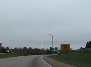 I-110 north at US 61 - Baton Rouge, LA