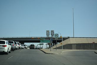 IH 110 north at US 62 - El Paso, TX