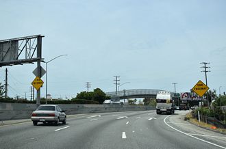 I-110 south at Gaffey St - San Pedro, CA