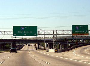 I-110 south at I-10 - 2003