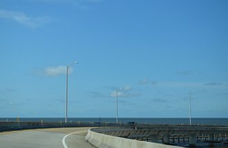 I-110 south at US 90 - Biloxi, MS