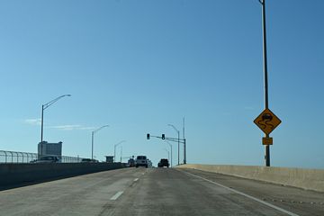 I-110 south - Back Bay of Biloxi Bridge