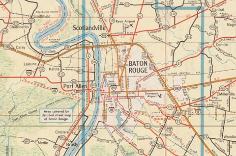 I-410 Baton Rouge - 1961