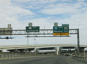 US 54 east at IH 10/US 180 - 2006