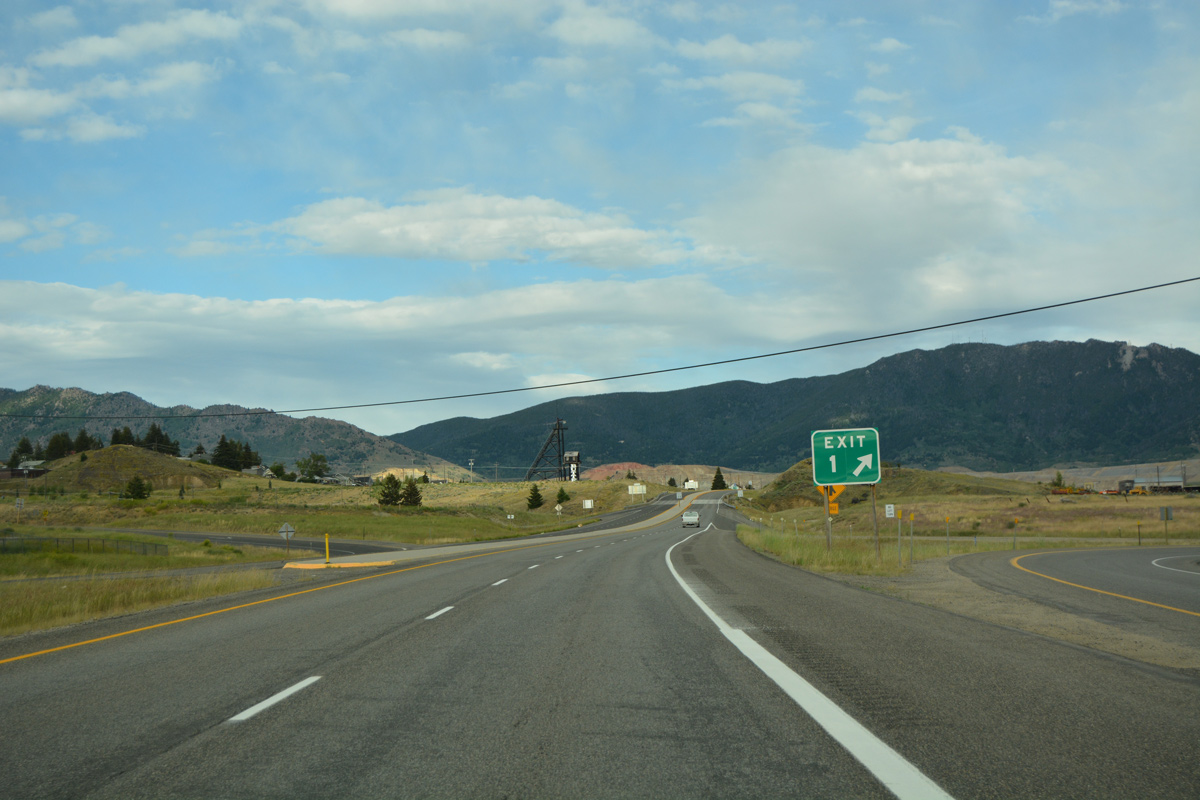 I-115 east at Excelsior Ave - Butte, MT