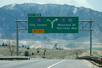 I-15/90 east at I-115 - 2003