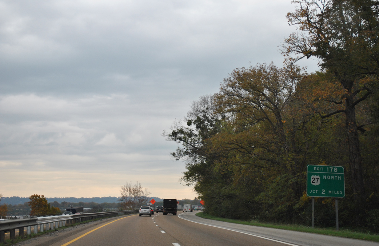 I-24 east at I-124/US 27 - Chattanooga, TN
