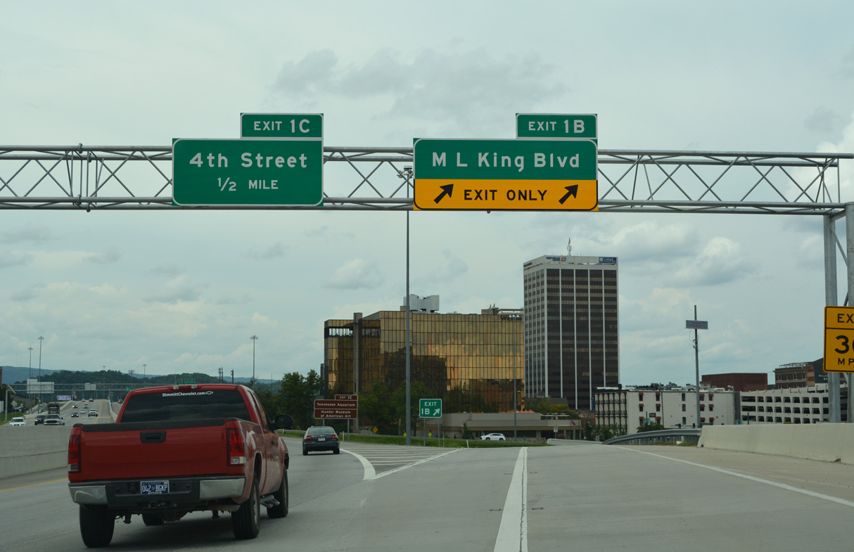 I-124/US 27 north at MLK Bl - Chattanooga, TN