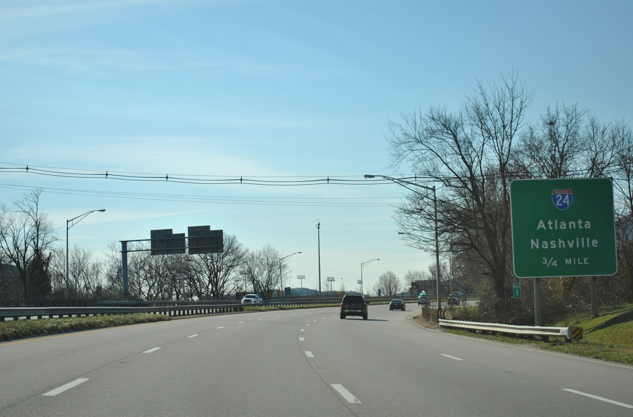 I-124/US 27 south at I-24 - 2013
