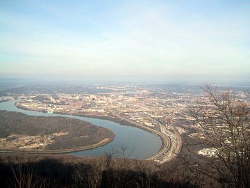 I-124 from Lookout Mountain