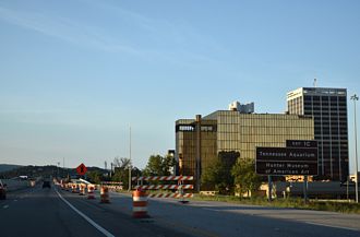 I-124/US 27 north at W 4th St - Chattanooga, TN