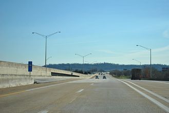 I-124/US 27 south at I-24 - Chattanooga, TN