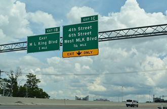 US 27 south at I-124 - Chattanooga, TN
