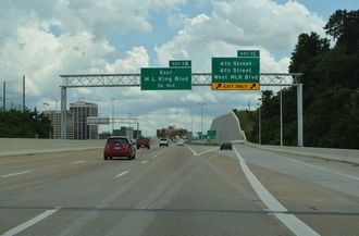 US 27 south at I-124 - Chattanooga, TN