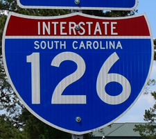Interstate 126 South Carolina
