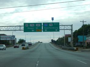 US 21/76/176/321 south at I-126 - Columbia, SC