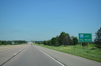 I-129/US 20-75 east at I-29 - South Sioux City, NE