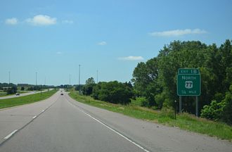 I-129/US 20-75 west at US 77 - South Sioux City, NE