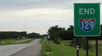 I-129/US 20 west of US 75/77 - 2005