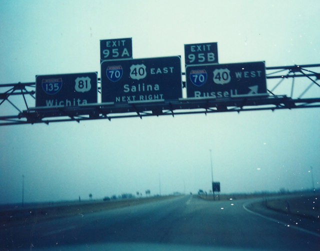 US 81 south at I-70/135-US 40 - 1986