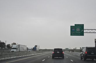 I-40/75 east at I-140 - Knoxville, TN