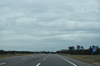 I-140 east at I-40/NC 140 - Wilmington, NC