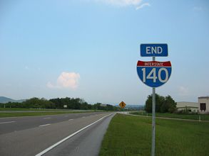 I-140 east at US 129/SR 162 - 2003